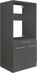 LAUNDREEZY Waschmaschinenumbauschrank Anthrazit mit Soft-Close Bild 2