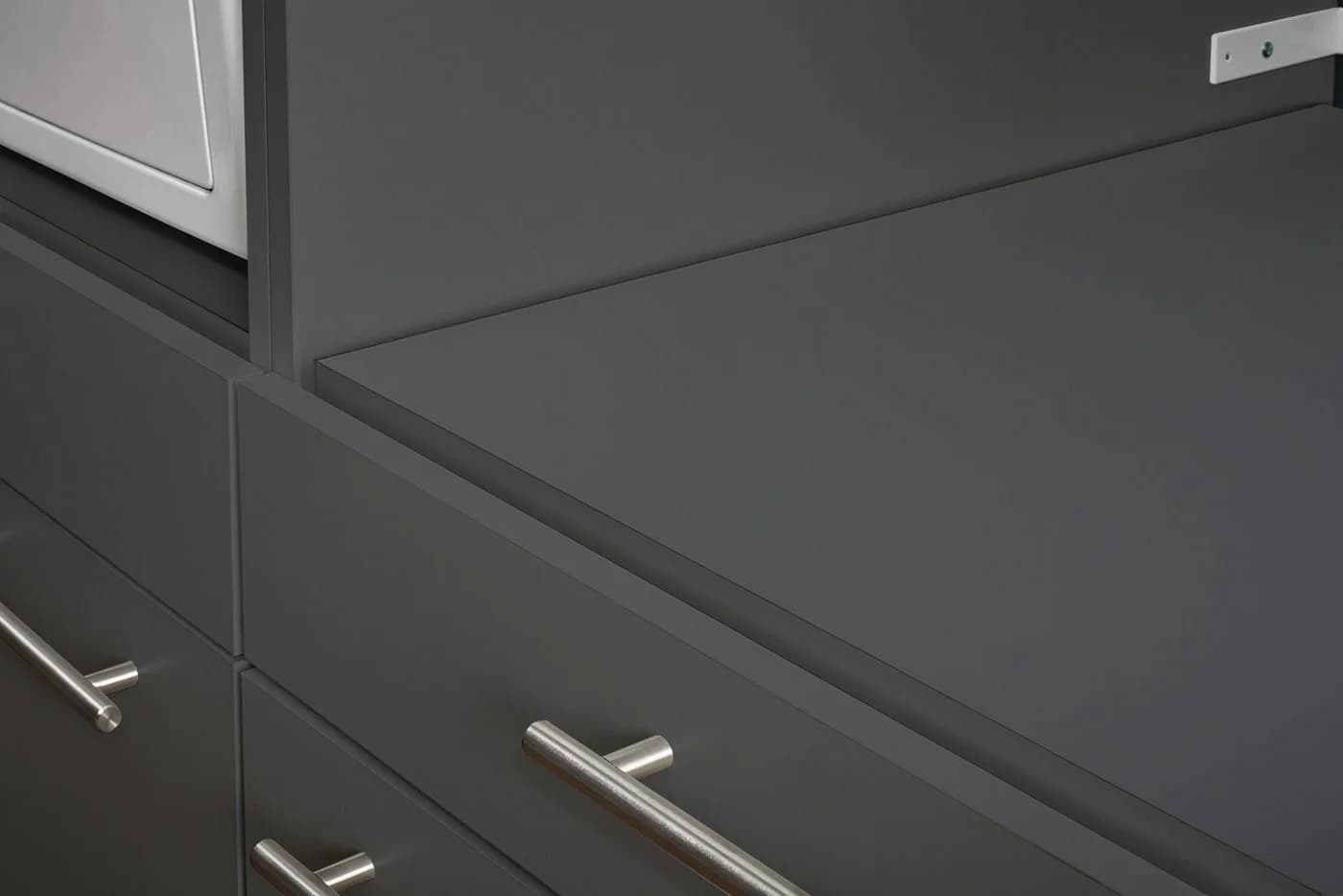 LAUNDREEZY Waschmaschinenumbauschrank Anthrazit mit Soft-Close - Bild 5