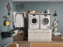 Mehrzweckschrank Laundreezy Weiß Soft-Close Holzwerkstoff Bild 2