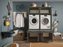 Laundreezy Mehrzweckschrank-Set Anthrazit Soft-Close Bild 1