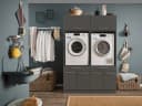 Laundreezy Mehrzweckschrank-Set Anthrazit Soft-Close Bild 2