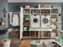 Laundreezy Mehrzweckschrank-Set Weiß Soft-Close Bild 1
