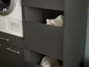 Laundreezy Mehrzweckschrank-Set Anthrazit mit Softclose Bild 3
