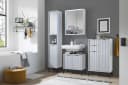 BASIC by Balculina Hochschrank Lucera Weiß Matt 2-Türer Bild 5