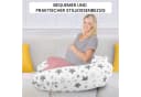 Amilian Stillkissenbezug 170 cm Grau 100% Baumwolle Bild 1