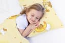 Amilian Kinderbettwäsche 2-tlg. 100% Baumwolle Bär Ecru Hotelverschluss Bild 5