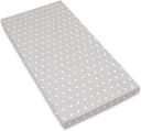 Amilian Spannbettlaken 100% Baumwolle Grau Babybett 120x60 cm Bild 2