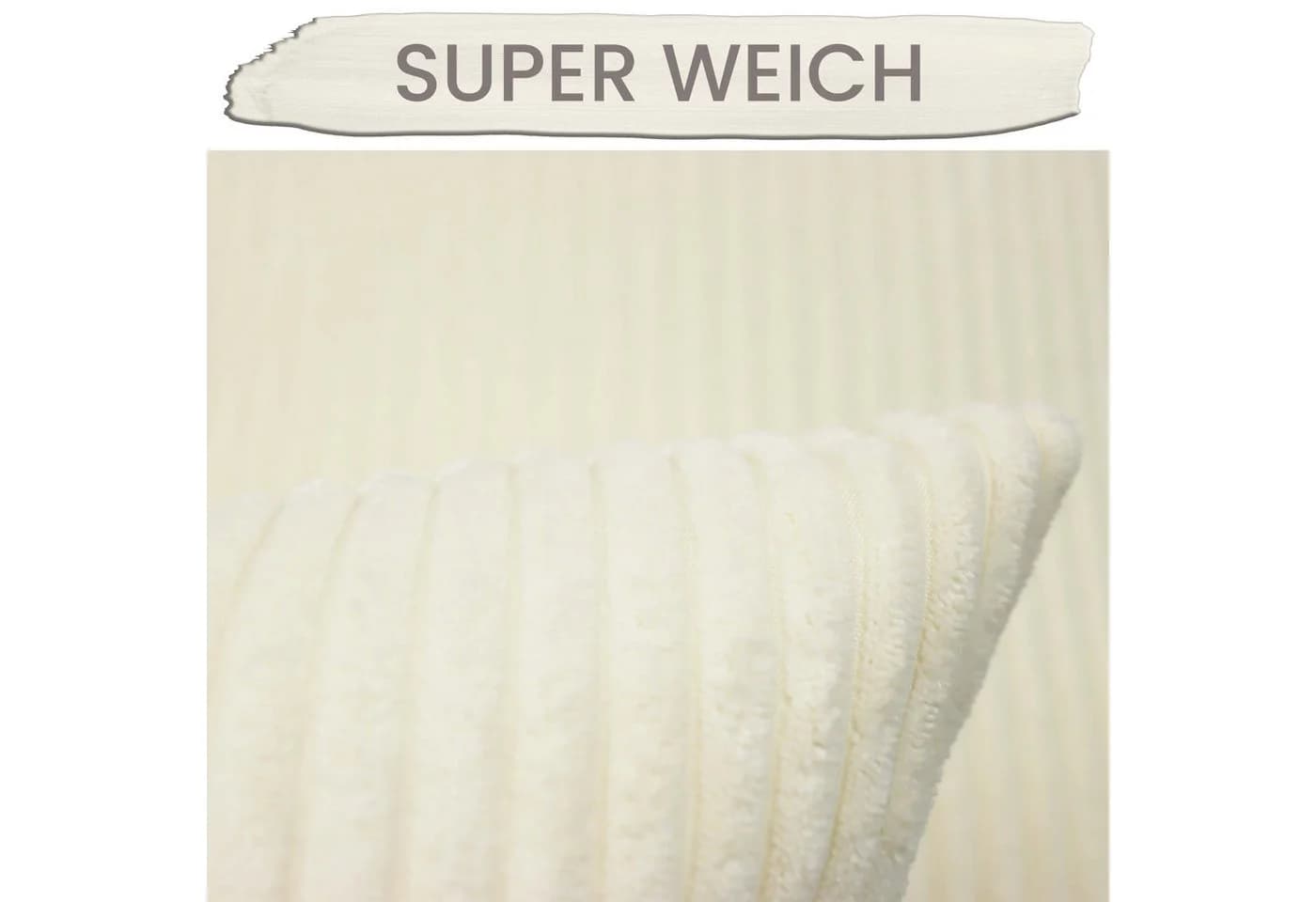 Amilian Kissenbezug 40x40 cm Beige