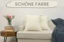 Amilian Kissenbezug 40x40 cm Beige Bild 4