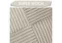 Amilian Dekokissen 2er Set 40x40 cm Modern Beige Bild 1
