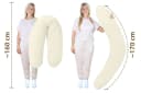 Amilian Stillkissenbezug 170 cm - Weicher Polyester-Ersatzbezug Bild 3