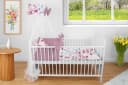 Amilian Babybettwäsche Set 7-teilig mit Himmel und Nestchen Bild 5