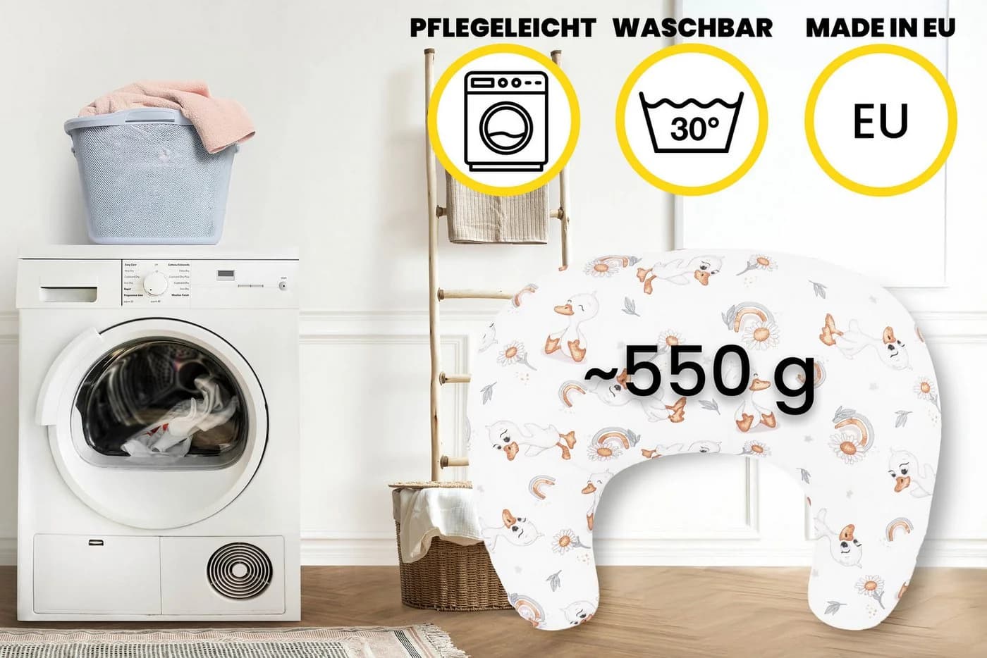 Amilian Stillkissen Lagerungskissen für Mütter und Babys - Bild 5