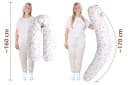 Amilian Stillkissenbezug 170 cm 100% Baumwolle Bild 3