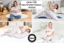 Amilian Stillkissenbezug 170 cm 100% Baumwolle Bild 5
