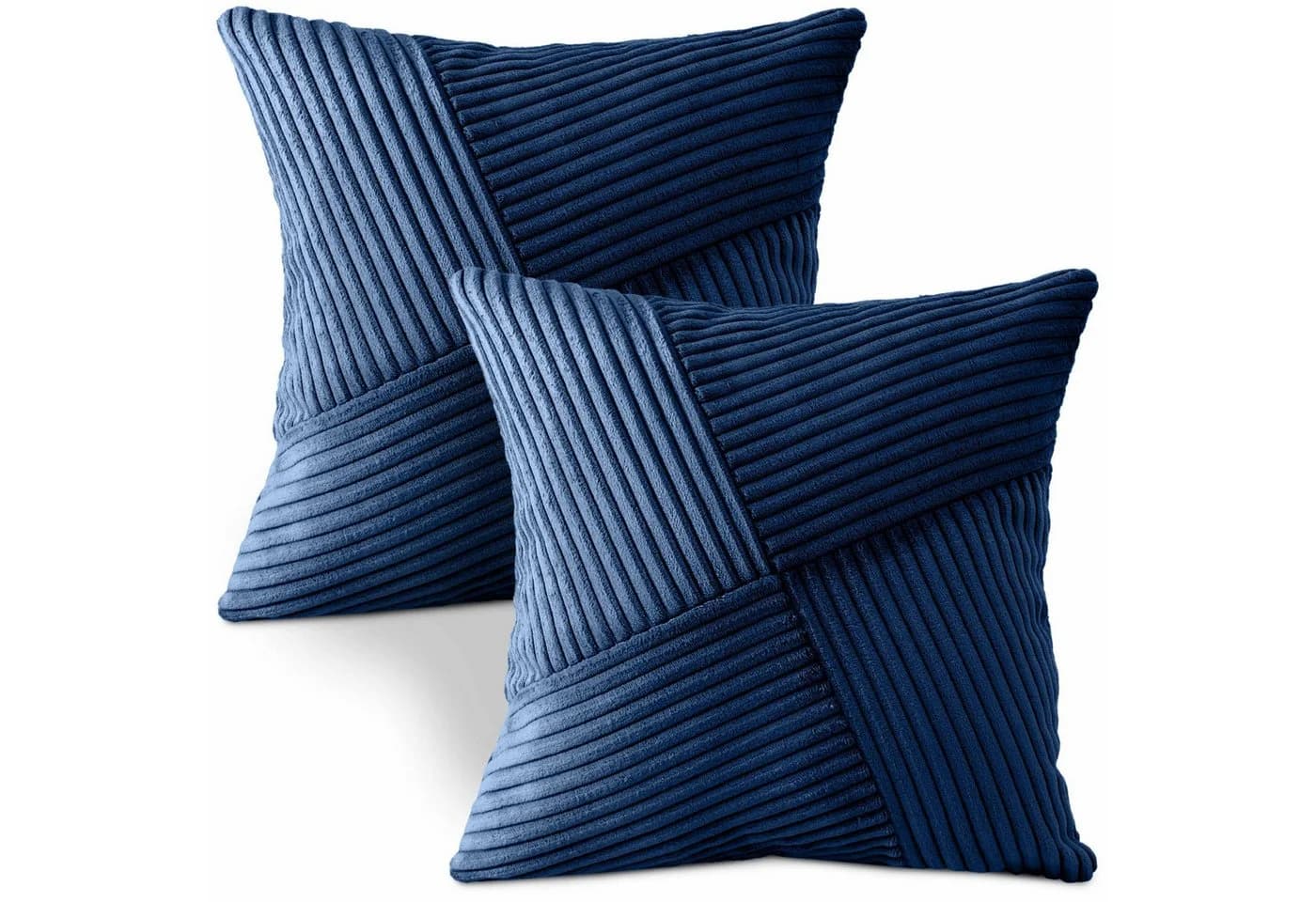 Amilian Dekokissen 40x40 cm 2er Set Kuschelkissen - Bild 2