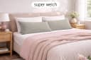 Amilian Kissenbezug 40x80 cm Beige Hotelverschluss Bild 1