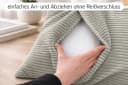 Amilian Dekokissen 4er-Set mit Füllung - Formstabil & Weich Bild 3