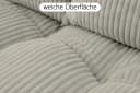 Amilian Palettenkissen Set 3-tlg. Grau Soft-Bezug Bild 4