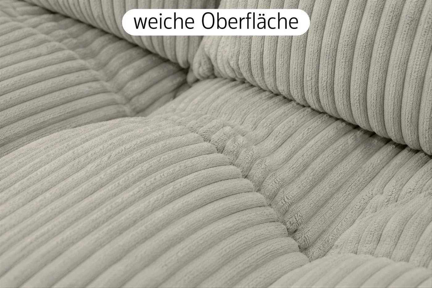 Amilian Palettenkissen Set 3-tlg. Grau Soft-Bezug - Bild 4