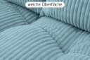 Amilian Palettenkissen Set 3-teilig Blau Polyester Bild 4