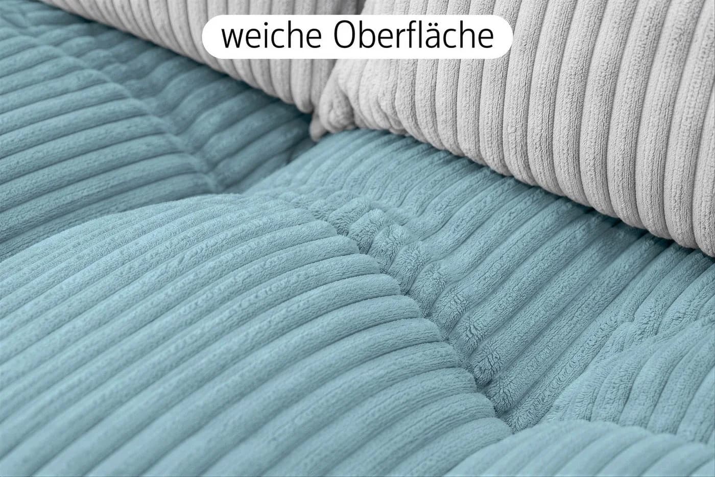 Amilian Palettenkissen Set 3-teilig Grau - Bild 4