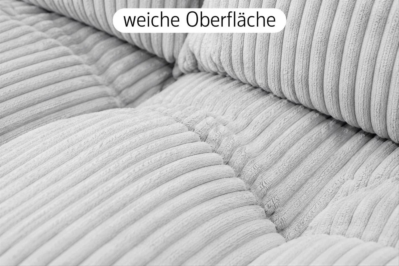 Amilian Palettenkissen Set 3-teilig Grau Polyester - Bild 4