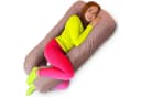 Amilian Seitenschläferkissen Stillkissen XXL Rosa Bild 2