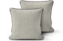 Amilian Dekokissen 2er-Set Beige Formstabil mit Füllung Bild 2