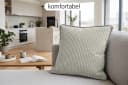 Amilian Dekokissen 2er-Set Beige Formstabil mit Füllung Bild 4