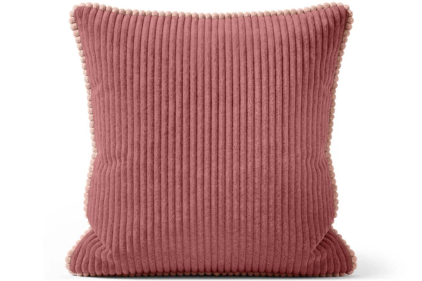 Amilian Dekokissen Rosa 40x40 cm mit Füllung - Bild 2