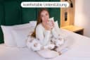 Amilian Stillkissen XXL 170 cm Beige Bild 5