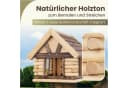 MAZUR Futterstation Vogelfutterhaus aus Naturholz Wetterfest Bild 4