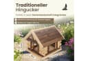 MAZUR Futterstation Vogelfutterhaus aus Naturholz Wetterfest Bild 5