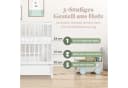 iGLOBAL Babybett Gitterbett 2-in-1 umbaubar Kiefernholz Bild 3