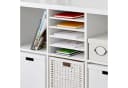 IKEA KALLAX Einsatz mit 4 Böden Weiß Bild 3