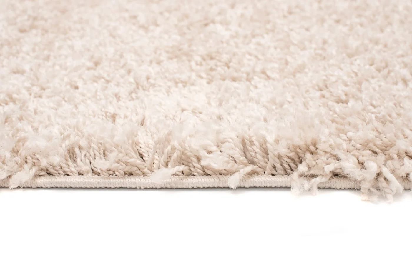 Tapiso Hochflor-Läufer ESSENCE Shaggy Beige 40mm - Bild 4