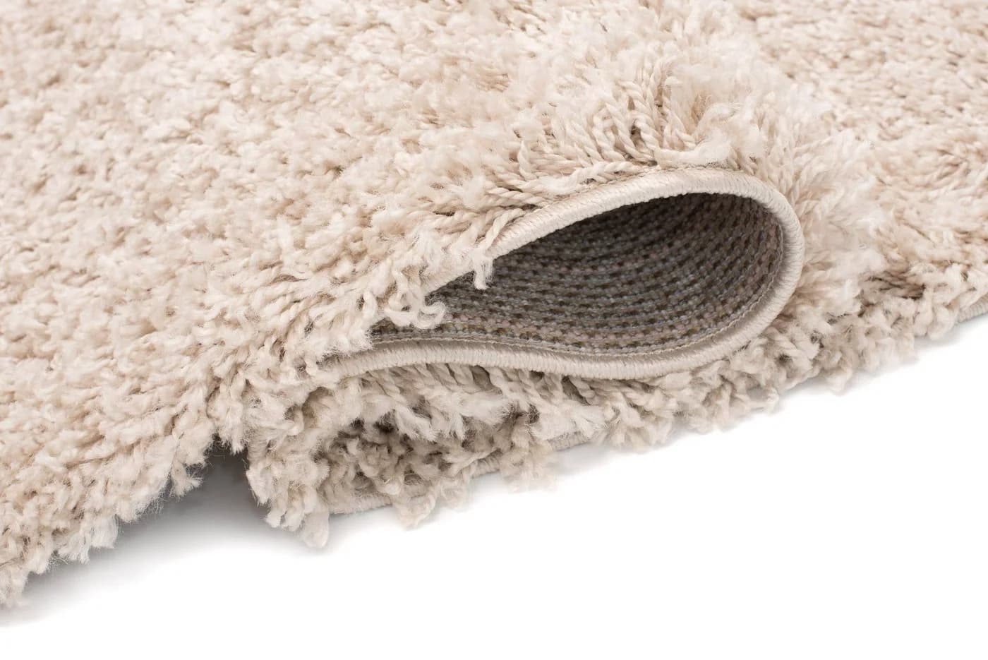 Tapiso Hochflor-Läufer ESSENCE Shaggy Beige 40mm - Bild 5