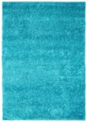 Tapiso Hochflor-Teppich ESSENCE Türkis Modern Einfarbig Bild 2
