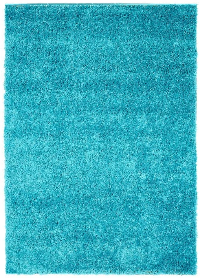 Tapiso Hochflor-Teppich ESSENCE Türkis Modern Einfarbig - Bild 2