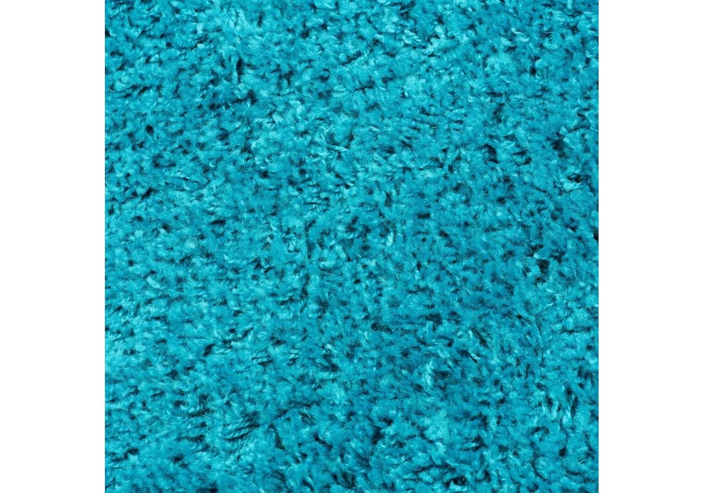 Tapiso Hochflor-Teppich ESSENCE Türkis Modern Einfarbig - Bild 3
