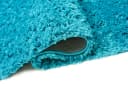 Tapiso Hochflor-Teppich ESSENCE Türkis Modern Einfarbig Bild 5