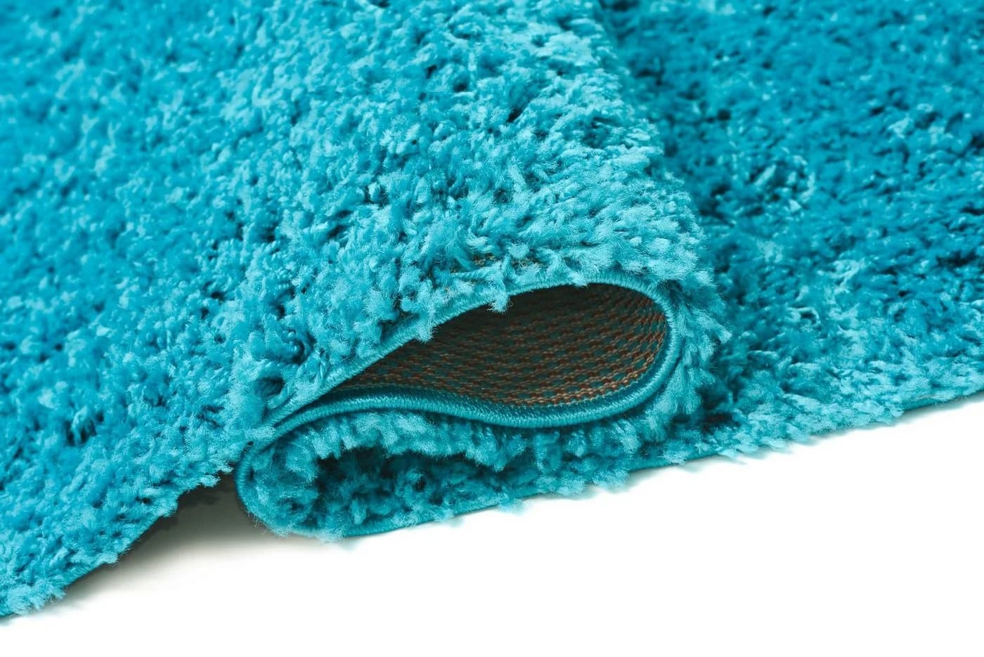 Tapiso Hochflor-Teppich ESSENCE Türkis Modern Einfarbig - Bild 5