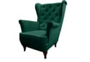 Beautysofa Ohrensessel FALCO Chesterfield Sessel Grün Samt Bild 1