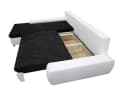 Beautysofa Polsterecke Teo L mit Schlaffunktion und Bettkasten Schwarz Bild 3