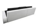 Beautysofa Polsterecke Teo L mit Schlaffunktion und Bettkasten Schwarz Bild 5