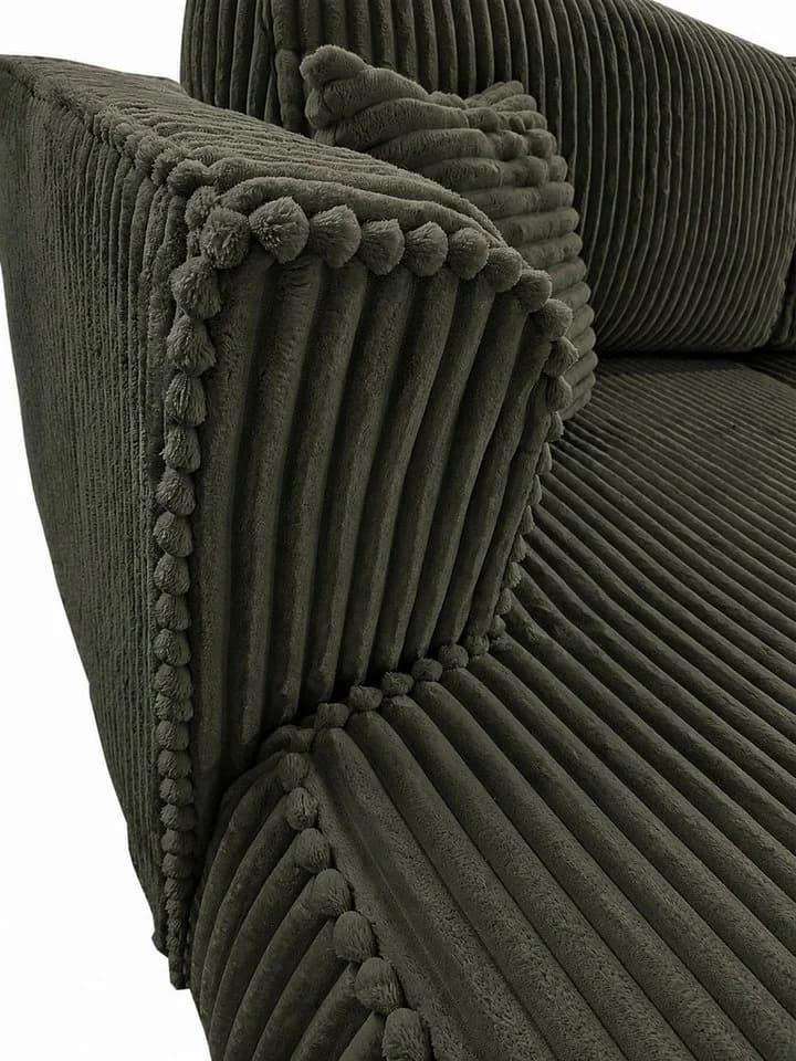 Labett Modulares Sofa Cozi XXL Grün mit Schlaffunktion - Bild 4