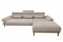 Labett Ecksofa Montero Beige Elektrisch Ausziehbar Bild 2