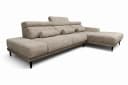 Labett Ecksofa Montero Beige Elektrisch Ausziehbar Bild 3
