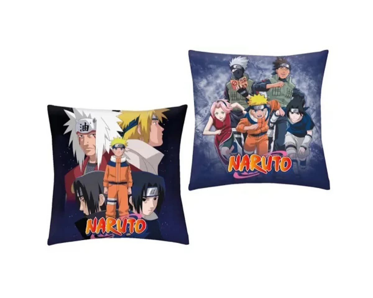 Naruto Dekokissen Kuschelkissen Bunt 40x40 cm Polyester